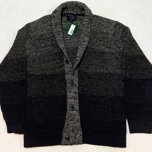 Zeke shawl collar ombre cardigan